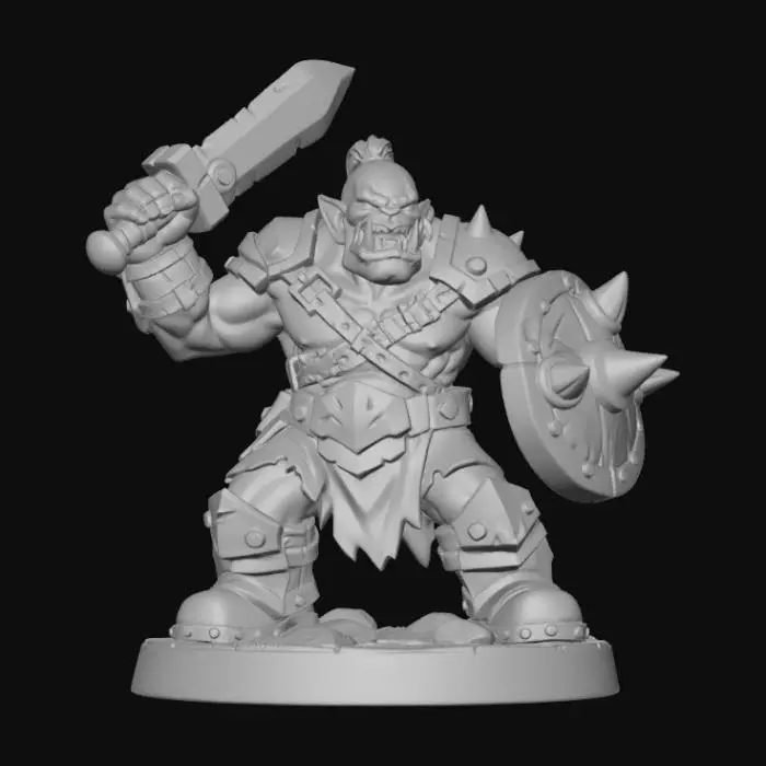 3D model for Grukar the Warbringer