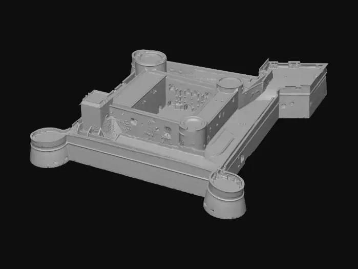 3D model for Castello