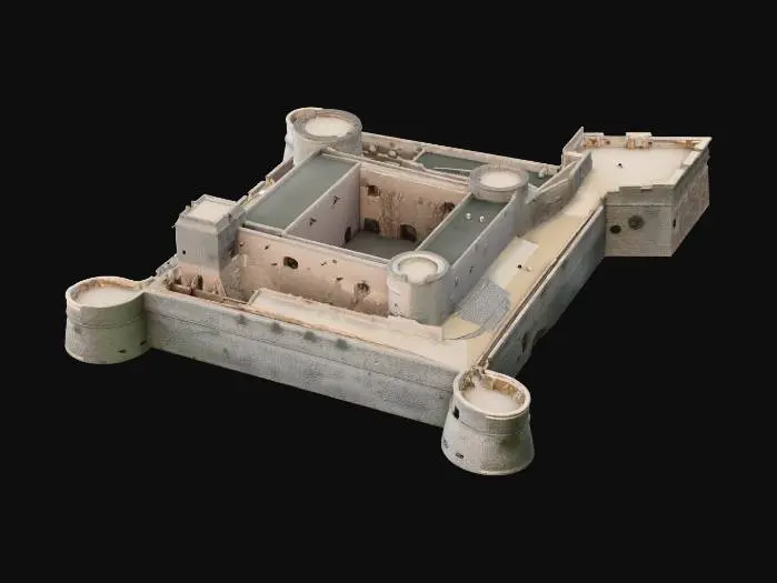 3D model for Castello