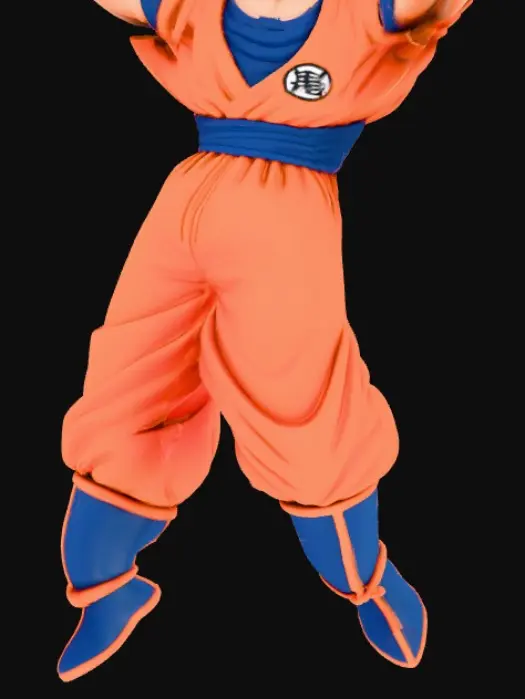 3D model for Hazme un Goku de dragón ball detallado
