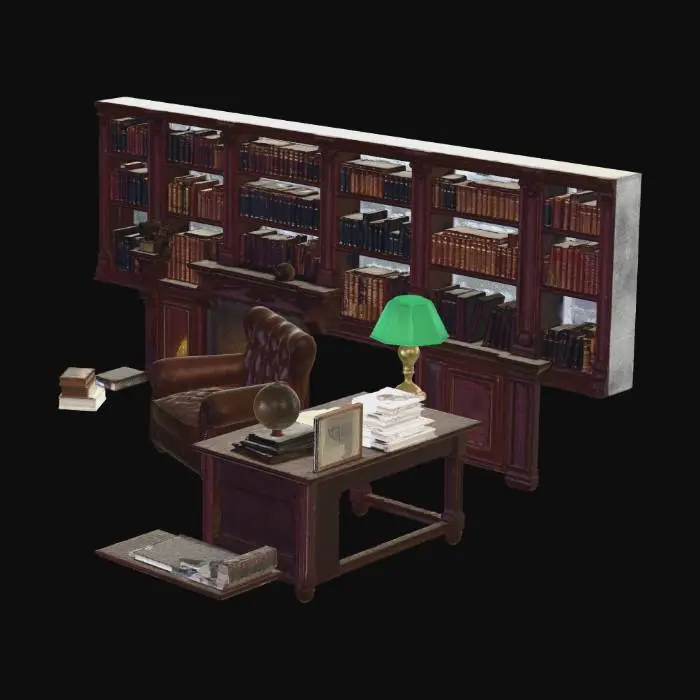 3D model for Lilbrary room