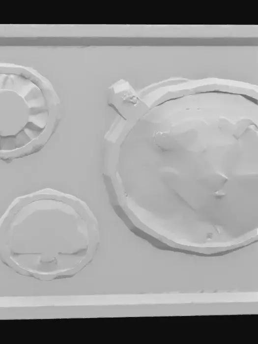 3D model for Control Panel Portrait