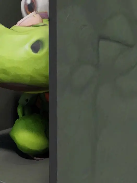 3D model for Croc Adventure