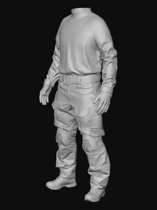 3D model for Tactical Gear Display
