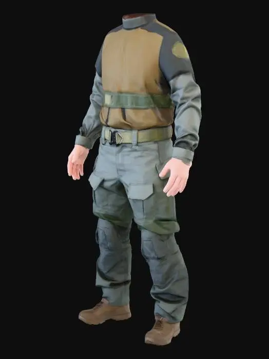 3D model for Tactical Gear Display