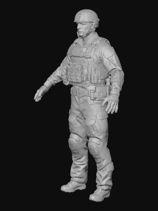 3D model for Soldier Ready