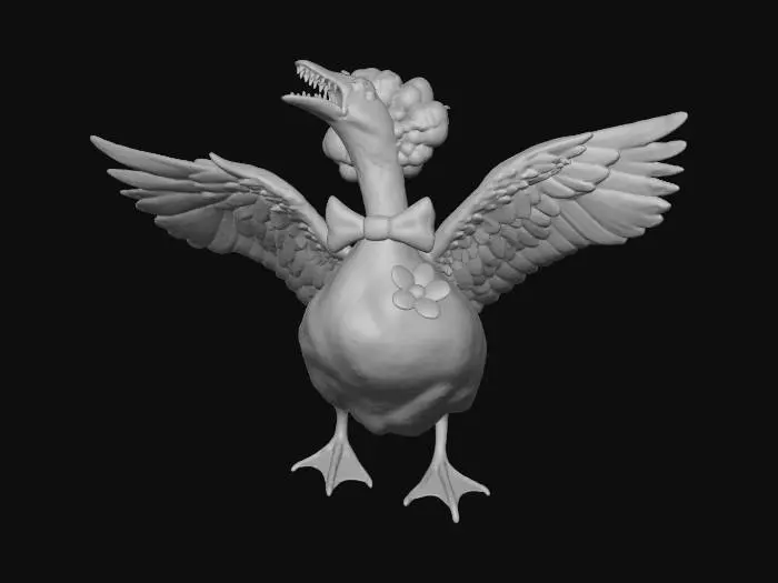 3D model for Clown Goose Celebration