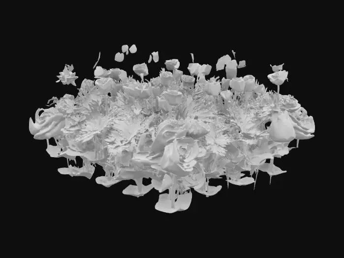 3D model for Flower Garden:

A vibrant garden with various flowers like roses, sunflowers, tulips, and daisies.

Include a butterfly or two and perhaps some bees buzzing around for added life.