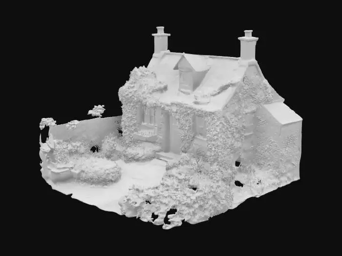 3D model for Rustic Cottage Garden:
A quaint garden surrounding a small cottage with ivy climbing up the walls, stone pathways, and colorful flower beds.
You could add a wooden fence and a rustic garden shed