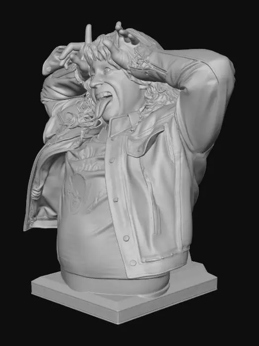 3D model for Metalhead Playfulness