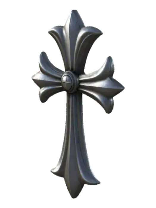 Cruciform Shine - Reflection 的 AI 生成 3D 模型