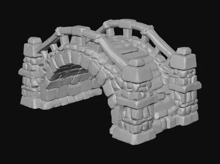 3D model for Stone Arch Bridge