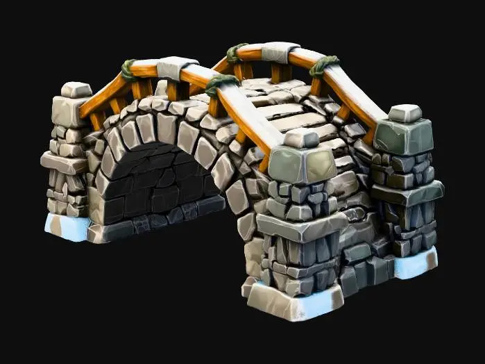 3D model for Stone Arch Bridge