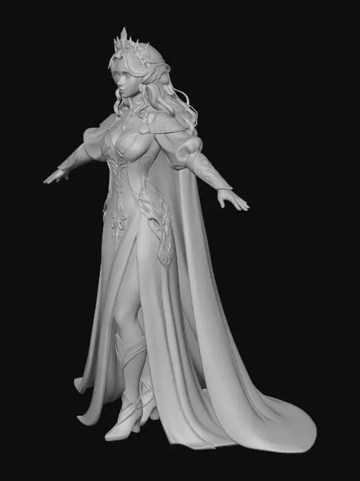 3D model for Enchanted Queen Majesty