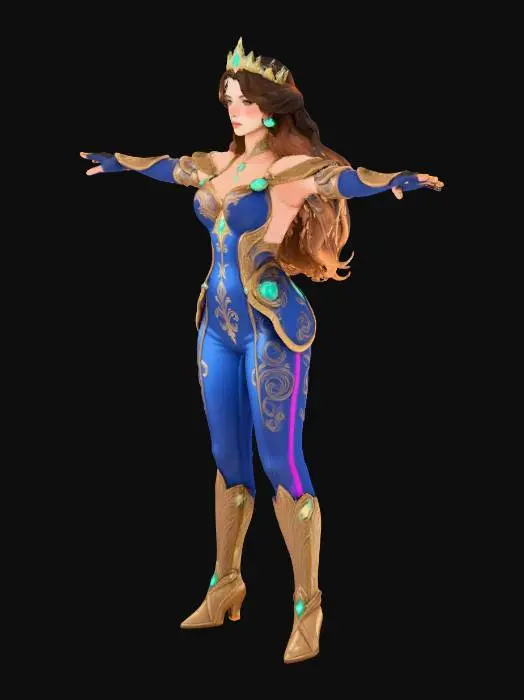 3D model for Fantasy Royalty