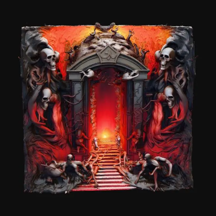 3D model for Demon Gate