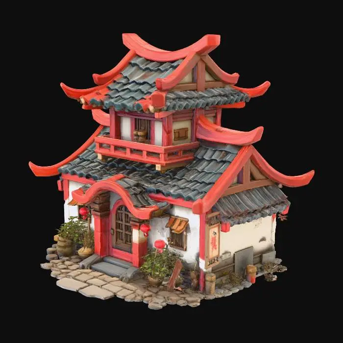 3D model for JAPAN HOUSE