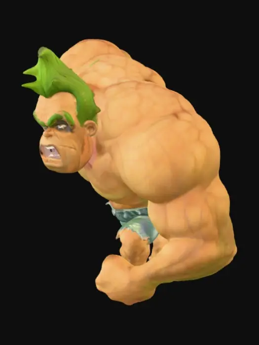 3D model for Jimmy hulk