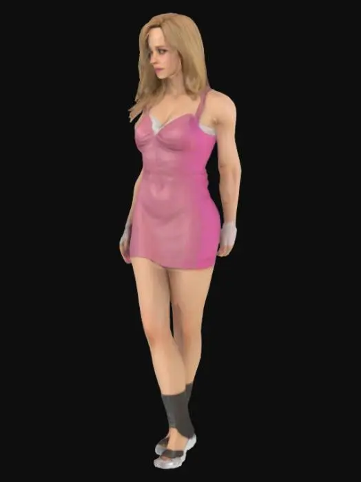 3D model for buat 3d model artis hollywood rachel mcadams di film mean girls