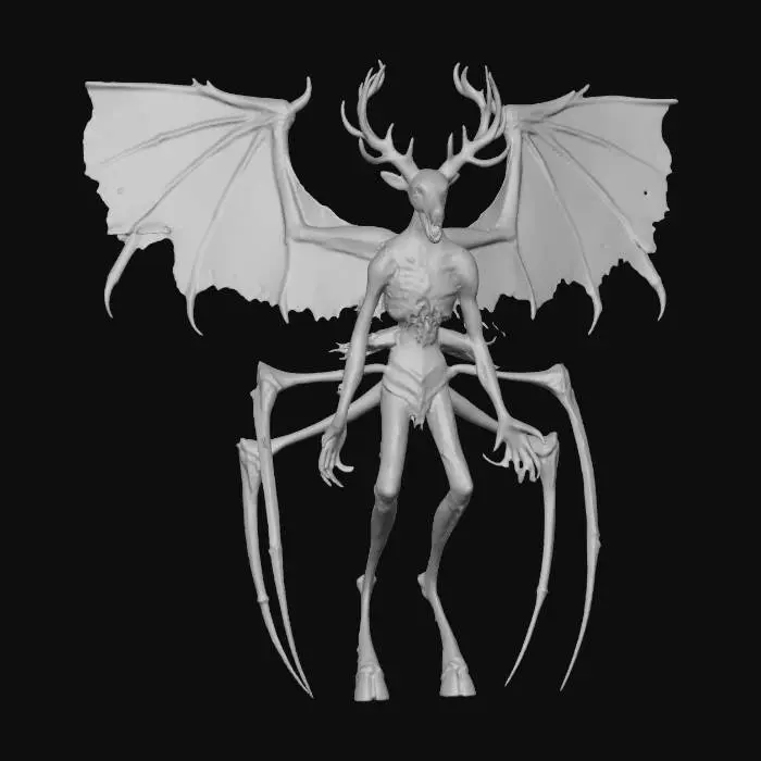 3D model for Moonlit Forest Guardian