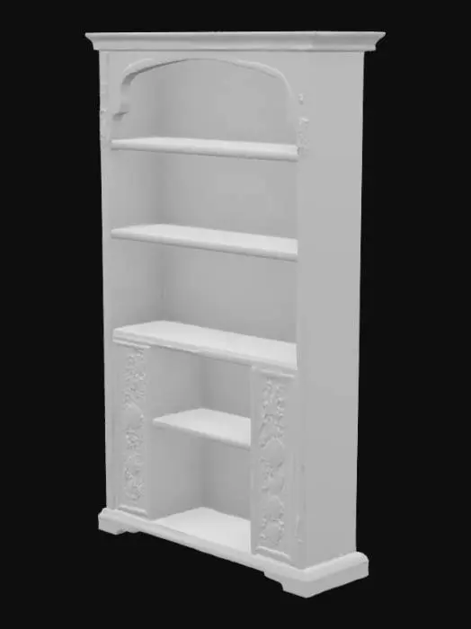 3D model for 中式书柜 木制书柜 简单书柜