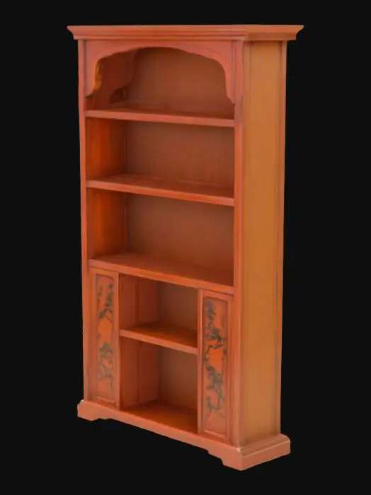 3D model for 中式书柜 木制书柜 简单书柜