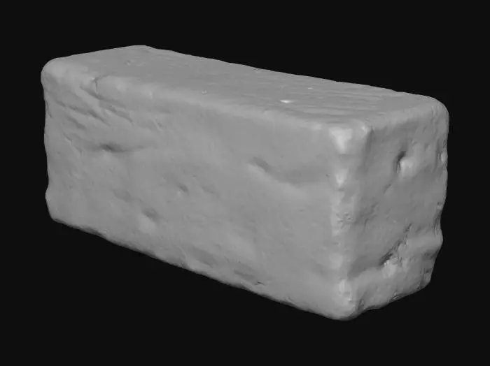 3D model for one brick
