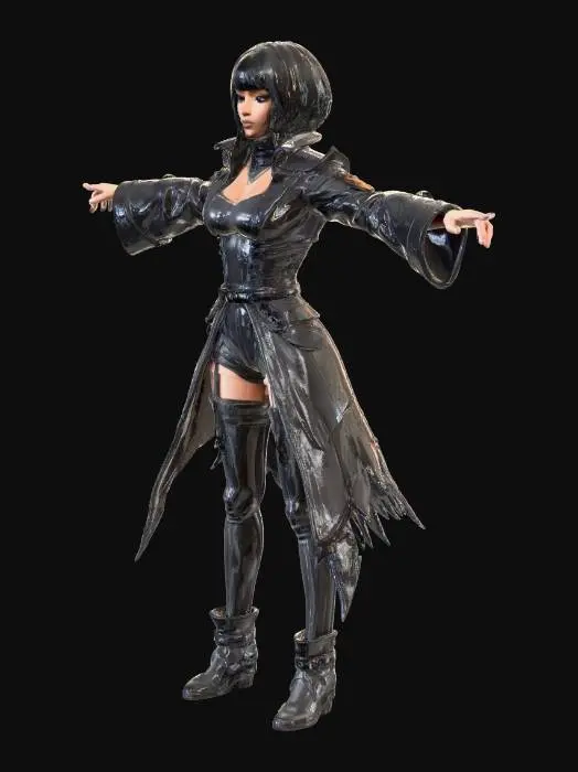 3D model for Raven Elegance