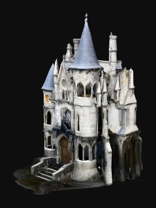 3D model for городской аркхемский дом