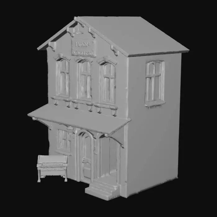 3D model for Old Yellow House