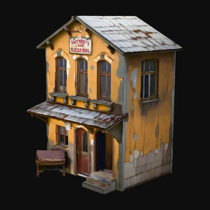 3D model for Old Yellow House