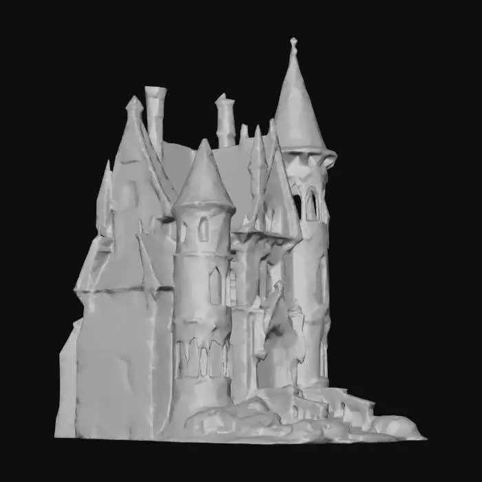 3D model for городской аркхемский дом