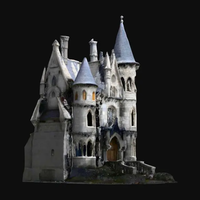 3D model for городской аркхемский дом