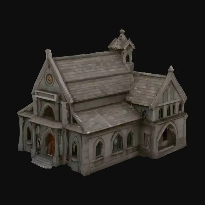 3D model for Gothic Chapel
