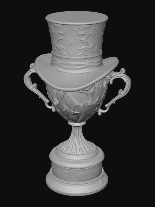 3D model for Top Hat Trophy