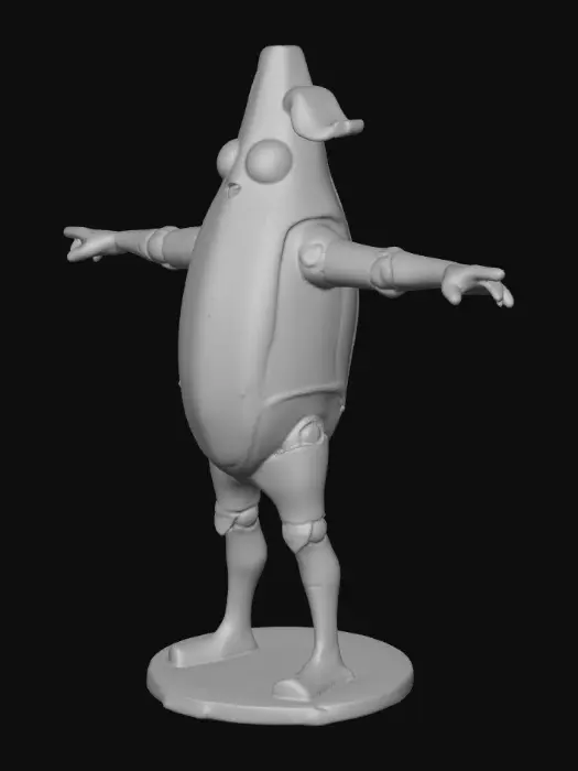 3D model for Banana Bot