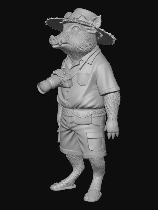 3D model for Hawaiian Vacation Boar