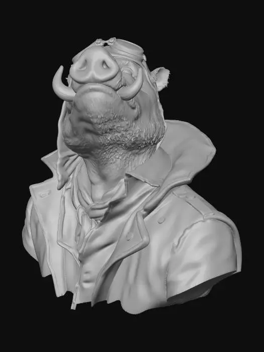 3D model for Aviator Hogjaw