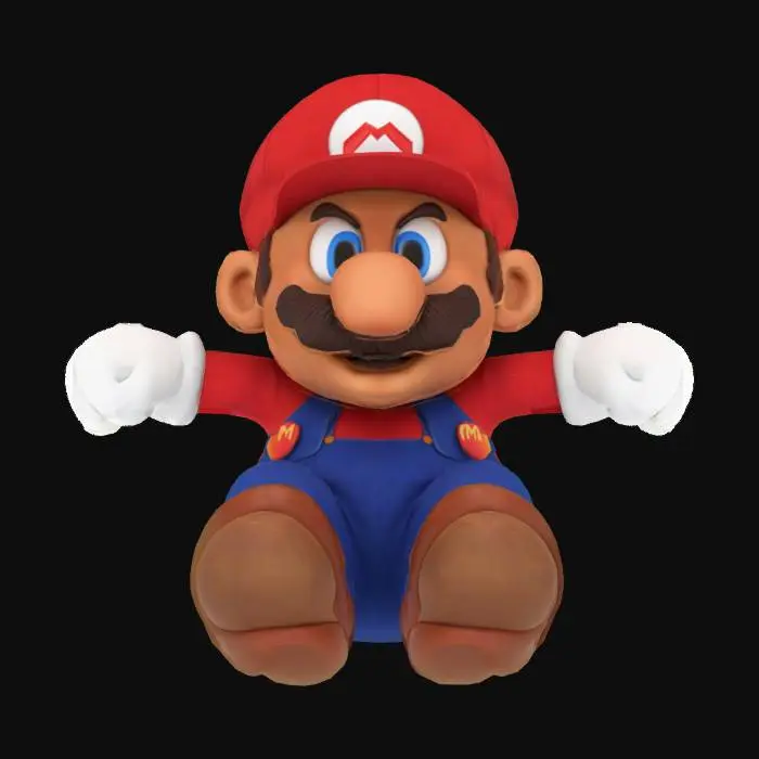 3D model for Mario Jumping