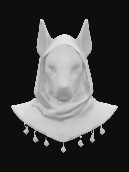 3D model for Anubis Guardian Hood