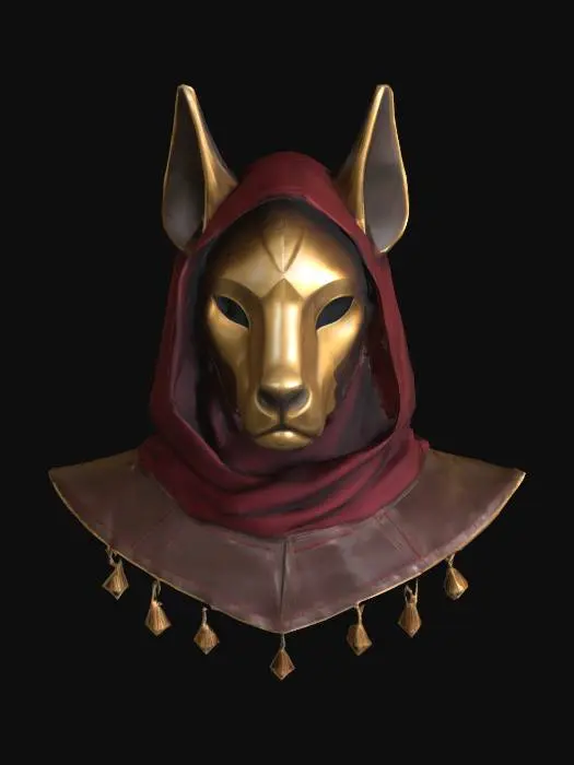 3D model for Anubis Guardian Hood