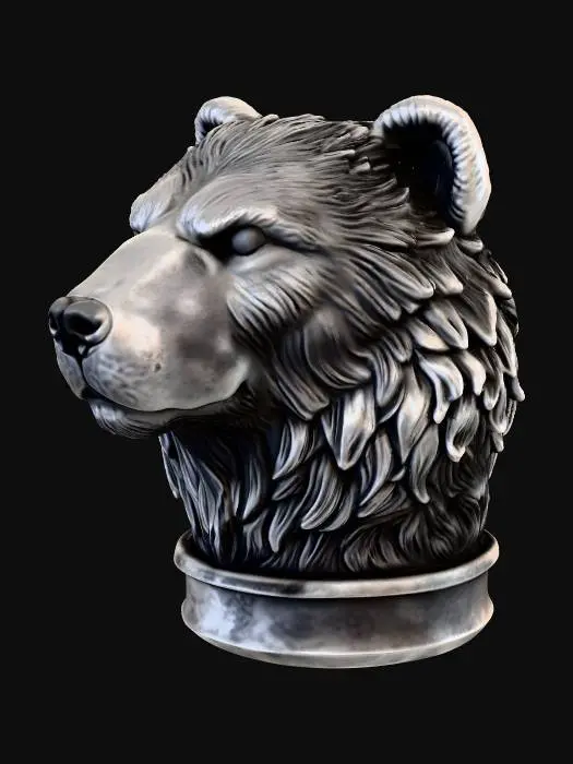 3D model for Bear Sentinel Pommel