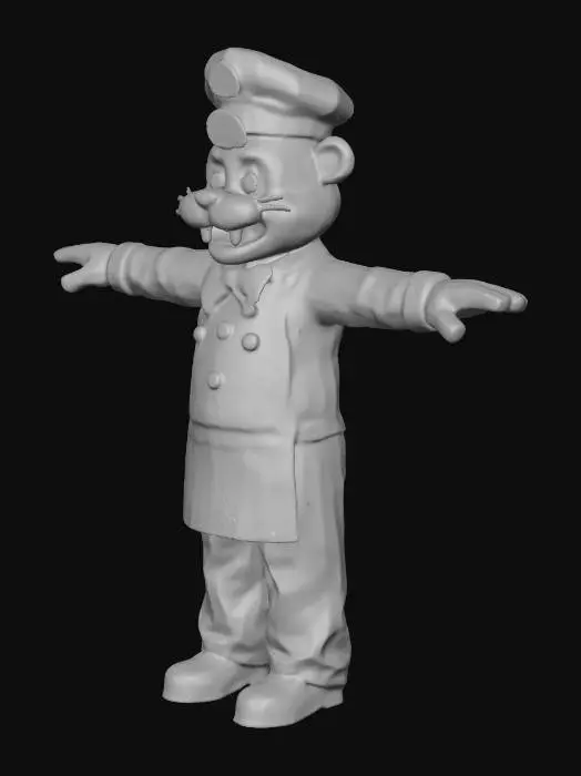 3D model for Chef Grizzly