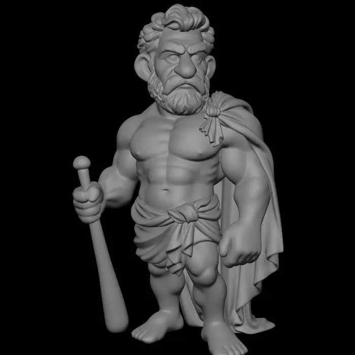 3D model for Hercules the Mighty