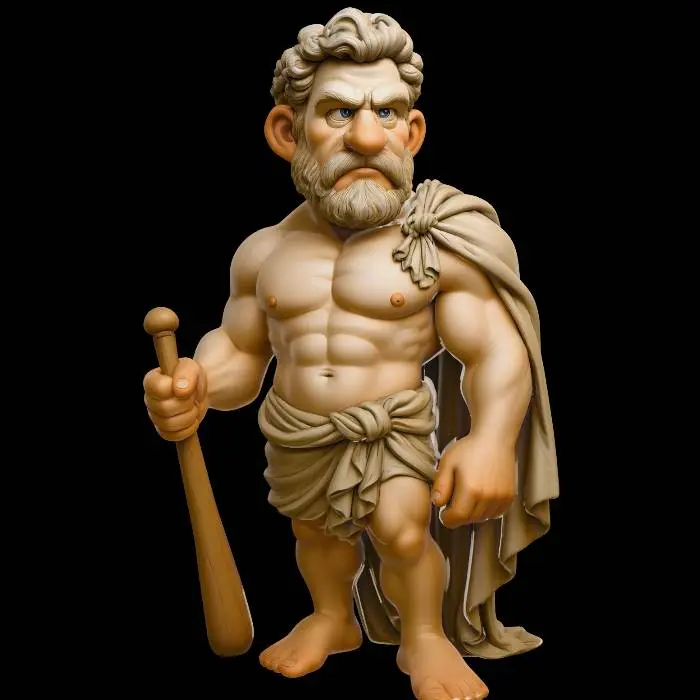 3D model for Hercules the Mighty