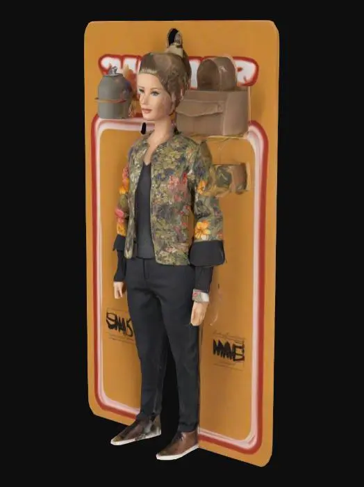 3D model for Stephy Doll Set