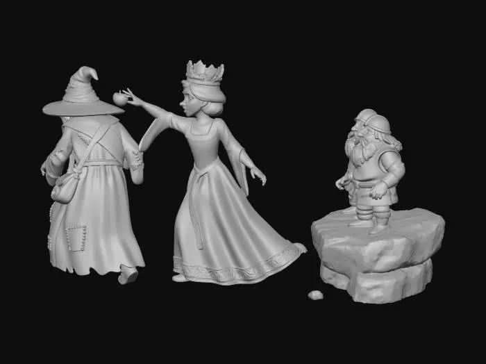 3D model for Apple at Sunset