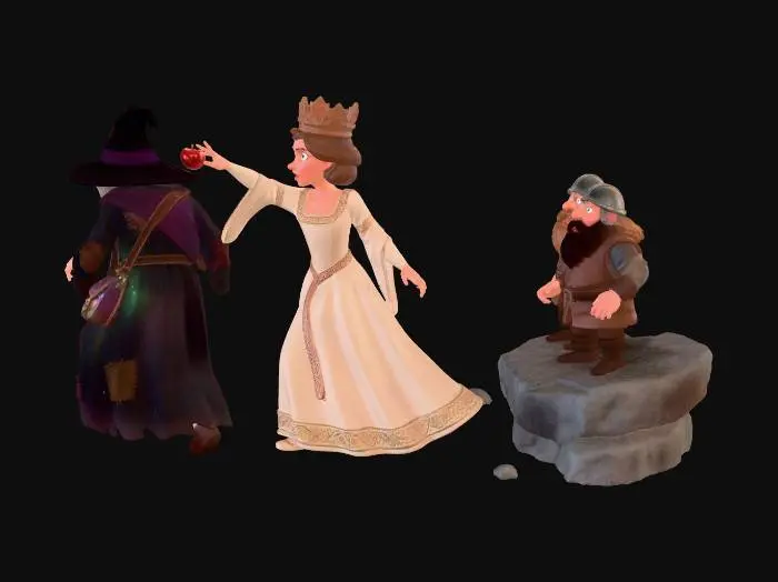 3D model for Apple at Sunset