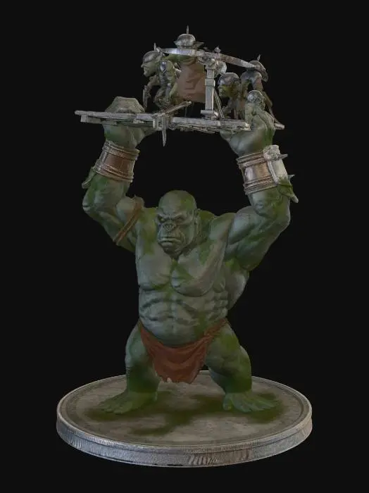 3D model for The Titan's Siege