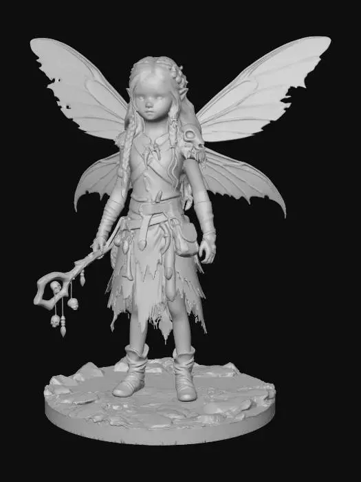 3D model for Runic Wings of the Forest Sprite